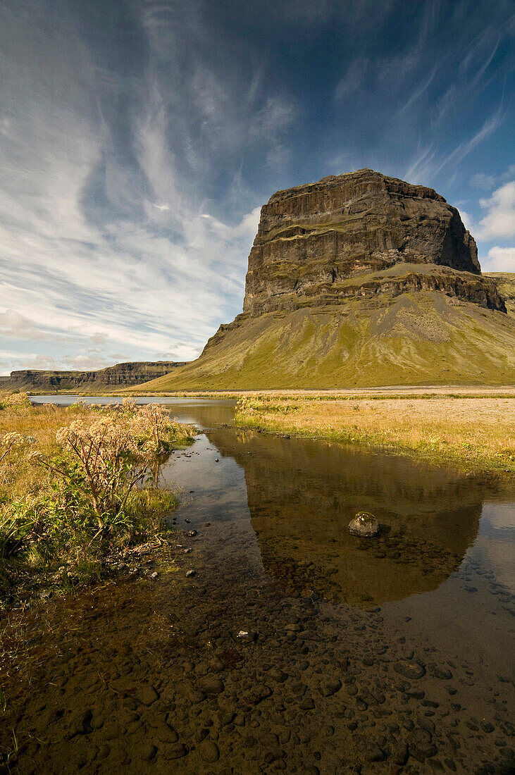 Peak in Skaftafell National Park, Iceland, Scandinavia, Europe