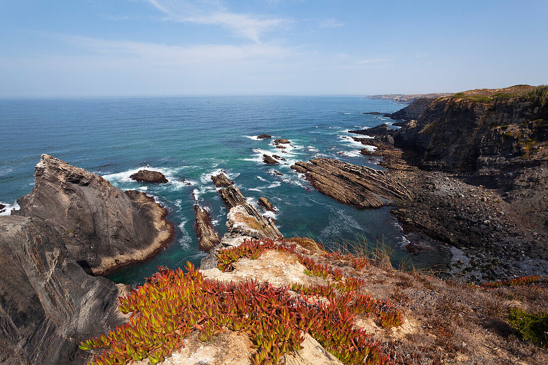 Costa Vicentina near Odeceixe, Algarve, Portugal, Europe