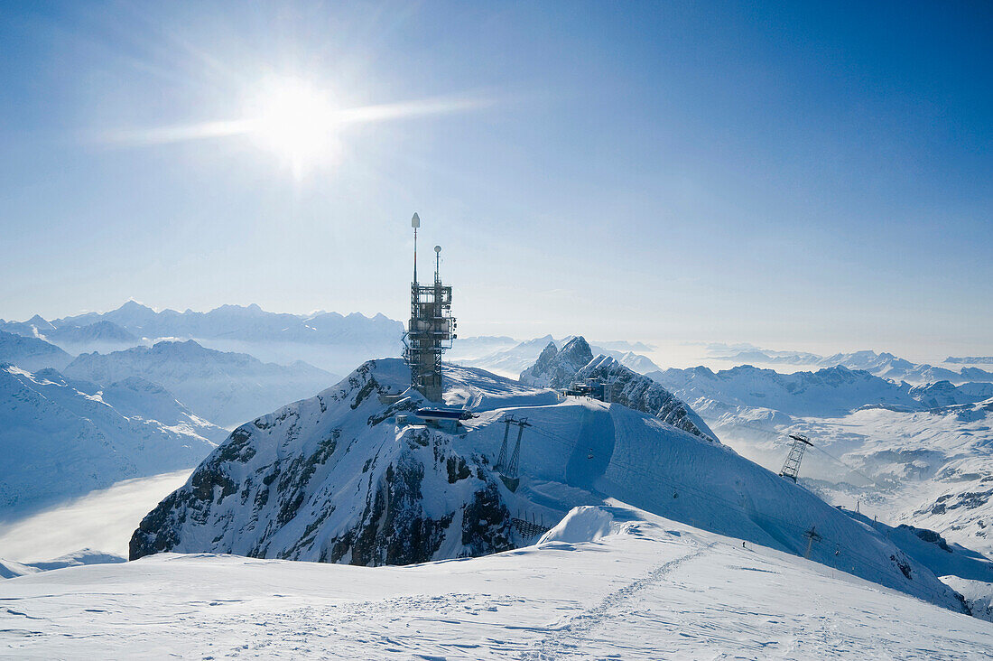 Titlis Gipfelstation, Engelberg, Kanton Obwalden, Urner Alpen, Schweiz