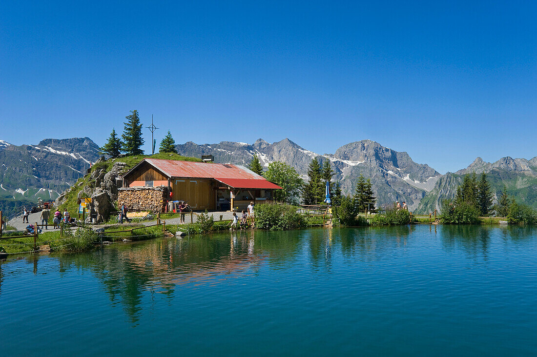 Bergsee bei Engelberg, Engelberg, Kanton Obwalden, Schweiz