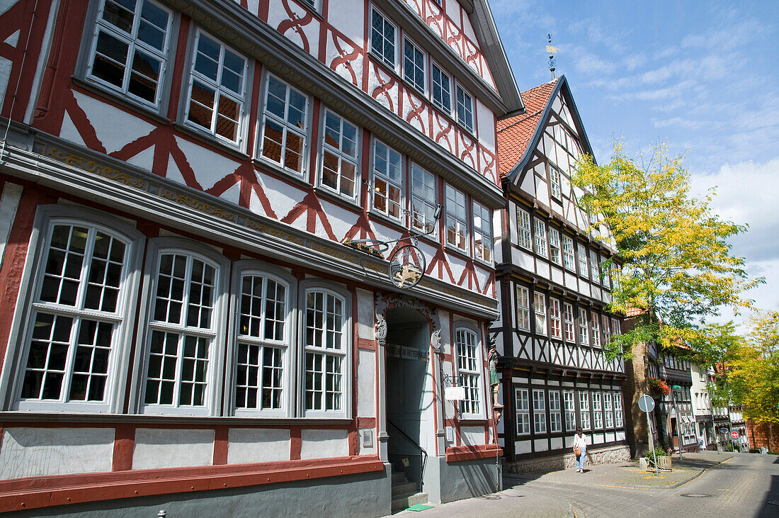 Fachwerkhaus, Altstadt, Osterode am Harz, Harz, Niedersachsen, Deutschland