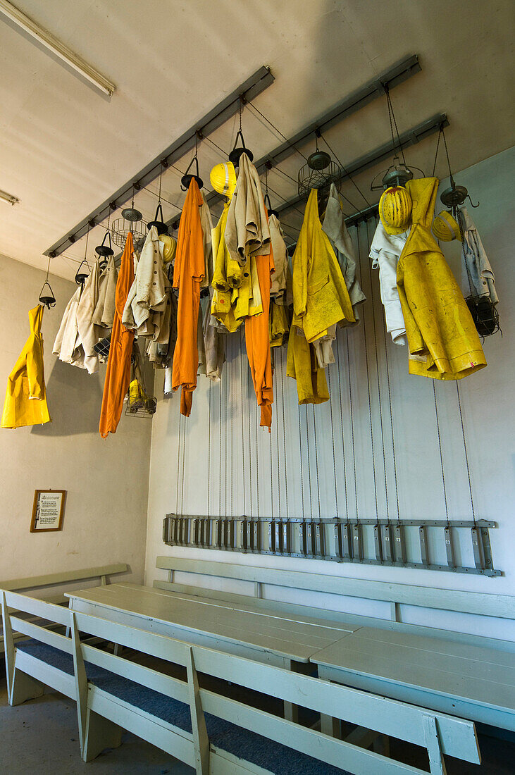 Mining Plant Museum Schacht Knesebeck, Unesco World Cultural Heritage, Bad Grund, Harz, Lower Saxony, Germany