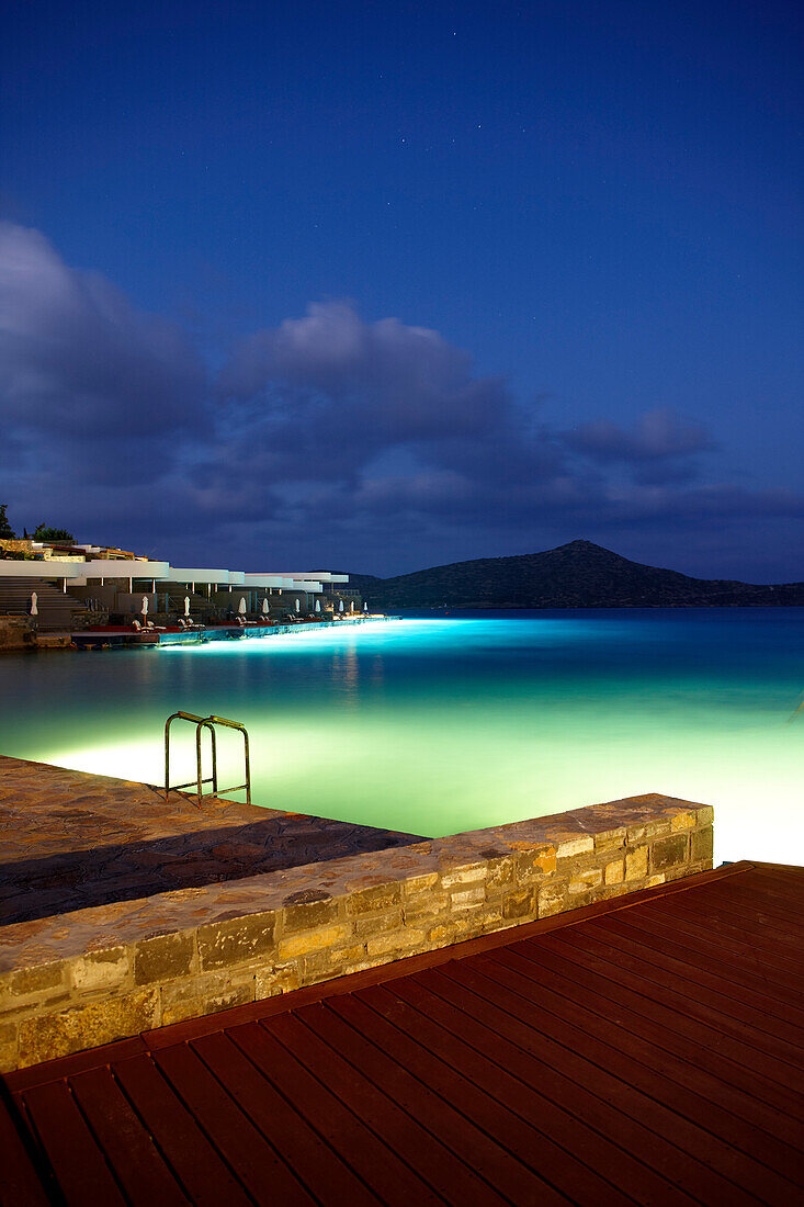 Zugang zum Meer, Yachting Villas, Elounda Beach Resort, Elounda, Agios Nikolaos, Kreta, Griechenland