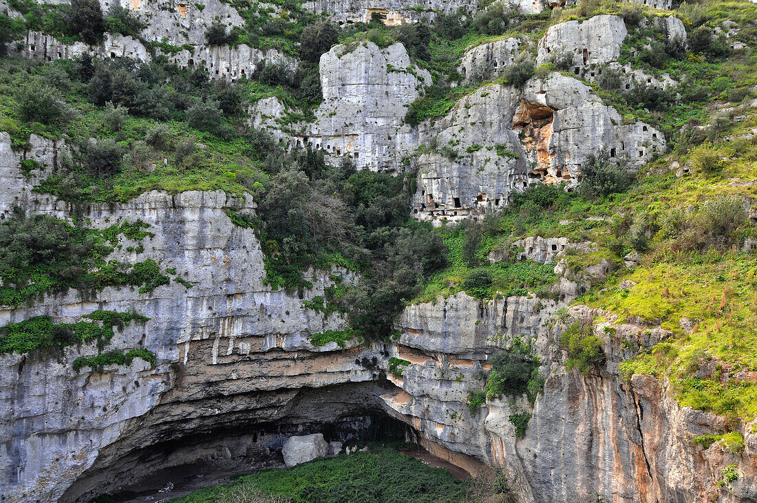 Necropoli Pantalica, Unesco World Cultural Heritage, Sicily, Italy