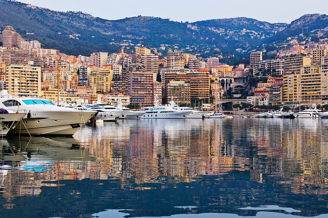 City Harbor at Dawn, Monte Carlo, Monaco