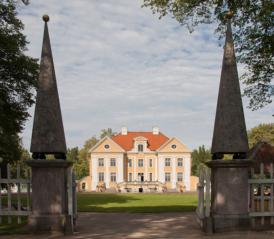 Exterior of Palmse Manor, Estonia