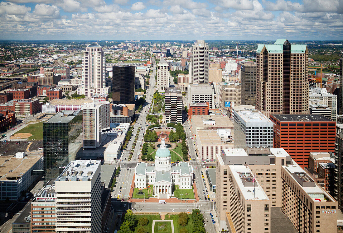 Downtown St Louis, St. Louis, Missouri, USA