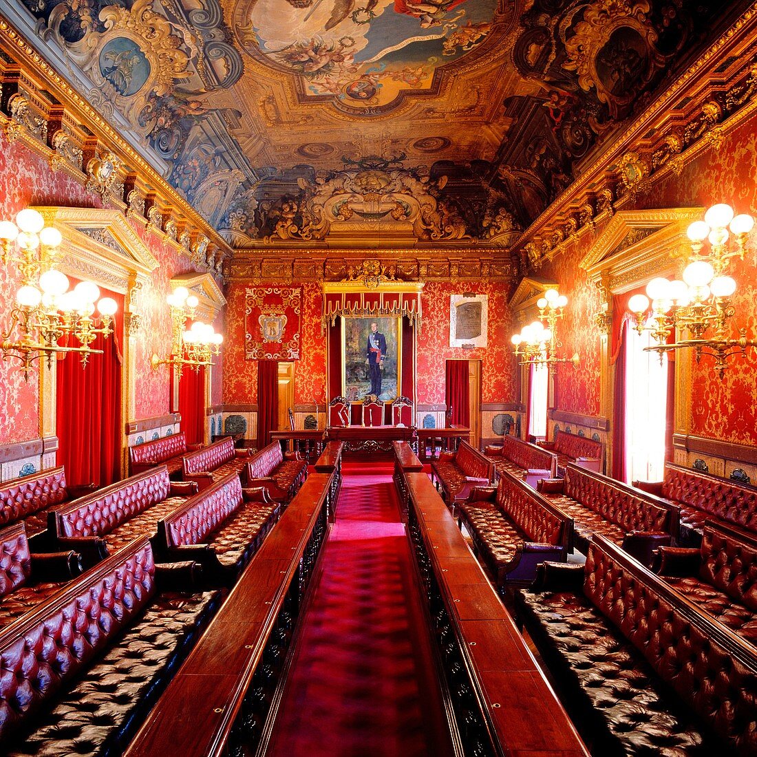 Assembly Room  The City Hall  Madrid  Spain