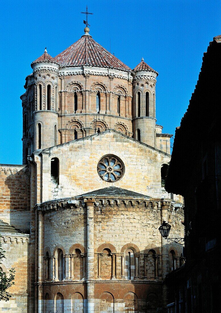 Colegiata de Santa Maria La Mayor  Toro XII Century Zamora  Spain  One of the most characteristical examples of transitional Romanesque architecture in Spain, the church of Santa María la Mayor is inspired to the Cathedral of Zamora, in turn inspired to t