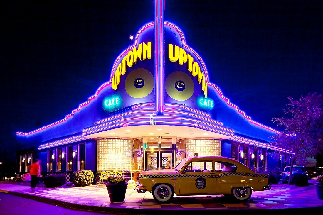 The Uptown Cafe Diner in Branson, MIssouri, USA.