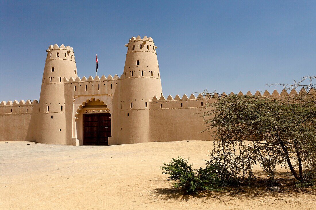 The Al Jahili Fort in Al Ain, United Arab Emirates, Middle East