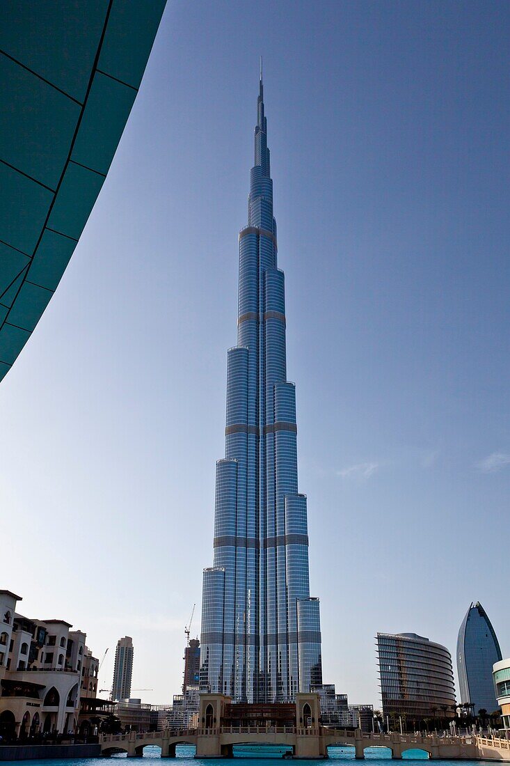 The Burj Al Kahlifa tower in Dubai, UAE