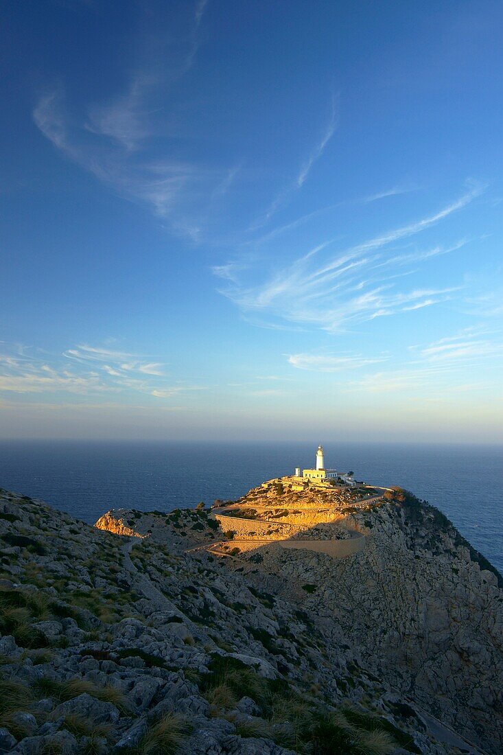 Faro de Formentor 1863 Cap de Formentor Pollença Mallorca Balearen Spanien