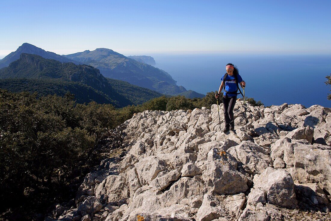 Mola de Planicia Banyalbufar Sierra de Tramuntana Majorca Balearic Islands Spain