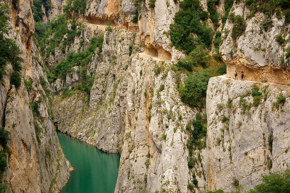 Mont-Rebei Congost Massif Montsec Lleida Pyrenäen Katalonien Spanien