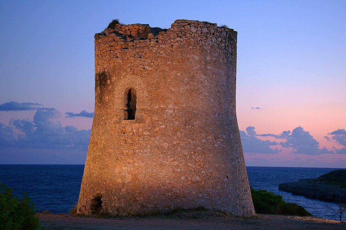Torre de Cala Pi XVI-XVII century Llucmajor Mallorca, Balearic Islands, Spain