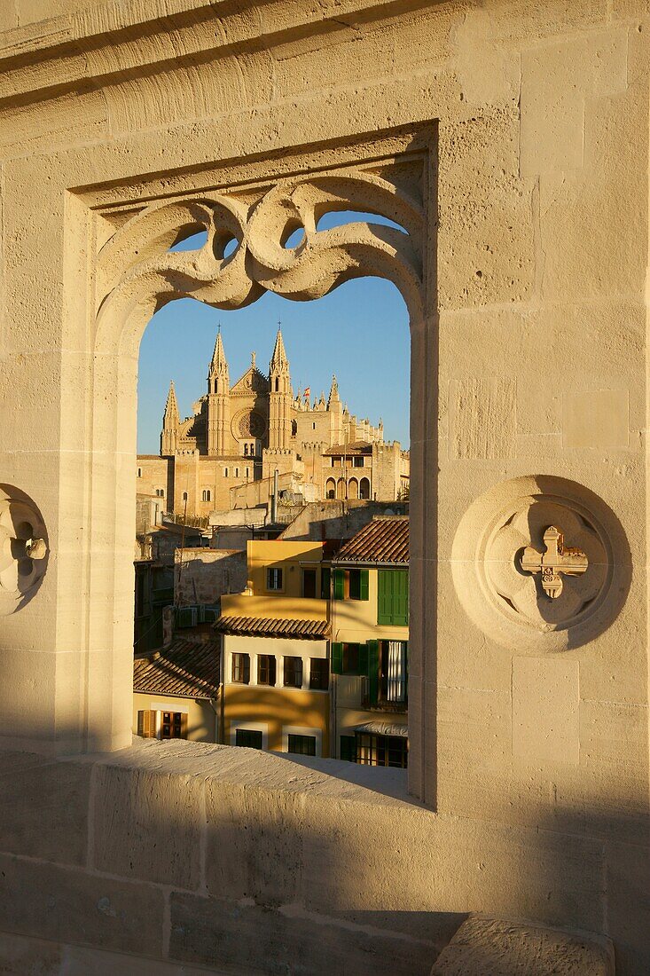 La Seu, Kathedrale von Mallorca, aus der Versteigerung, Die Llotja, XV Jahrhundert, Palma Mallorca Balearen Spanien