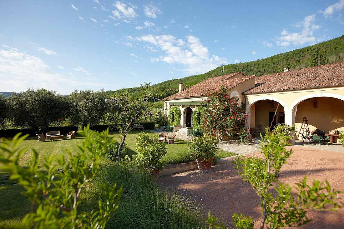 Garten des Weingut und Agriturismo Ca' Orologio, Venetien, Italien