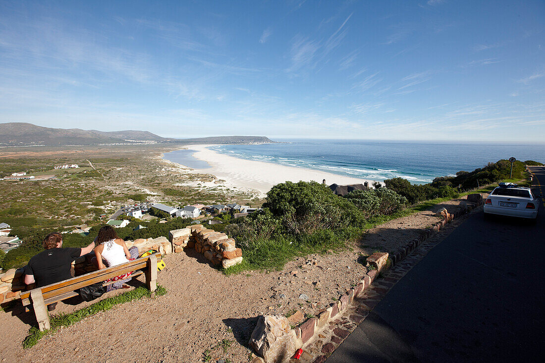 Aussicht vom Chapman's Point über Chapman's Bay, nördlich Noordhoek, Peninsula, Kapstadt, Südafrika, Afrika