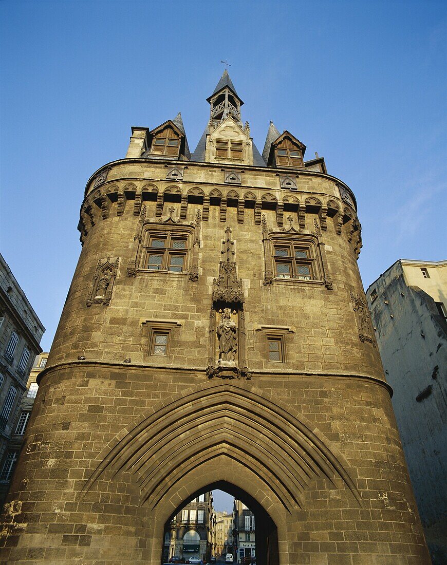 Bordeaux, France, Cailhall Gate, . Bordeaux, Cailhall, France, Europe, Gate, Holiday, Landmark, Tourism, Travel, Vacation