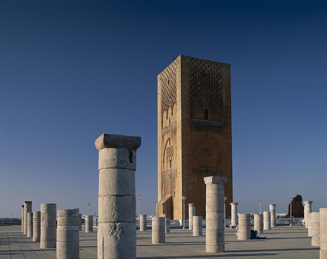 Hassan Tower, Morocco, Rabat, . Hassan tower, Holiday, Landmark, Morocco, Africa, Rabat, Tourism, Travel, Vacation