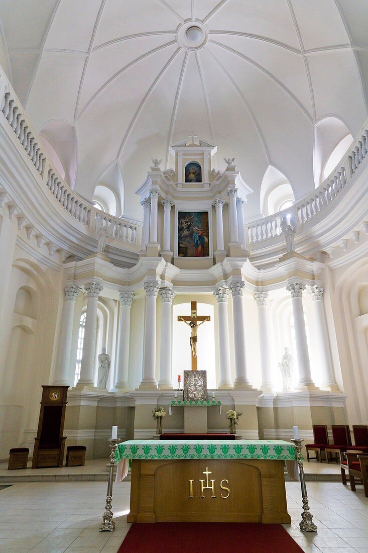 Interior of Siauliu Sv apastalu Petro ir Pauliaus katedra, Siauliai Cathedral of Ss Apostles Peter and Paul, Siauliai, Lithuania