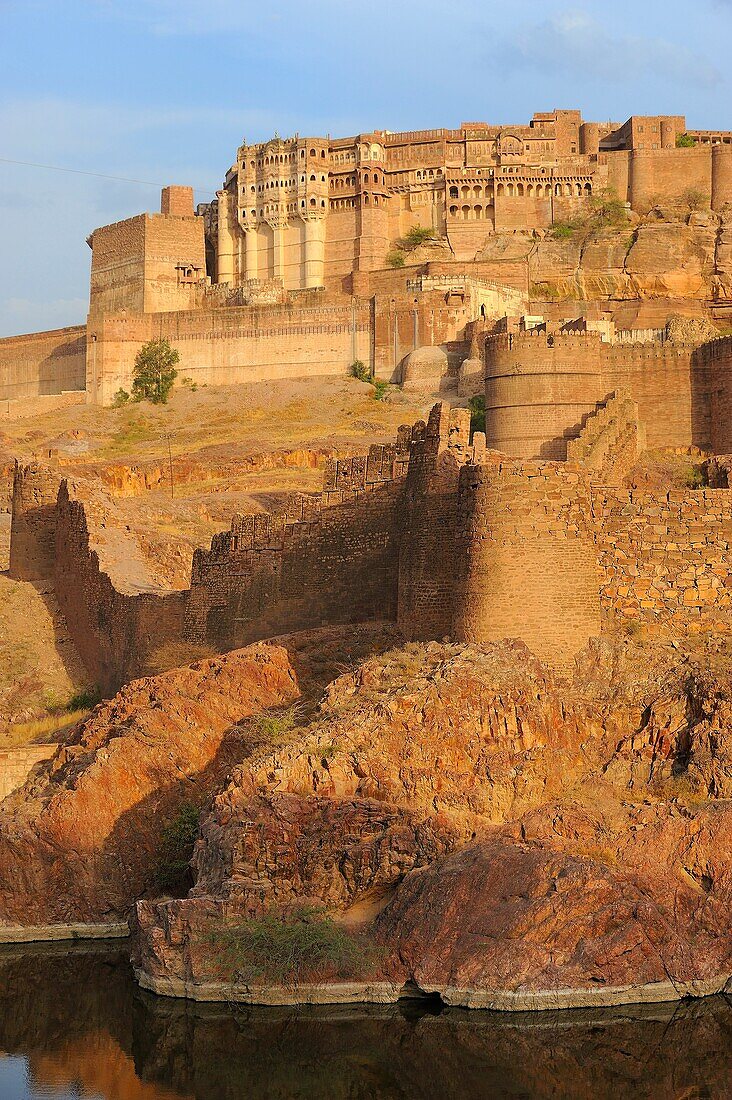 India, Rajasthan, Jodhpur, Mehrangarh fort