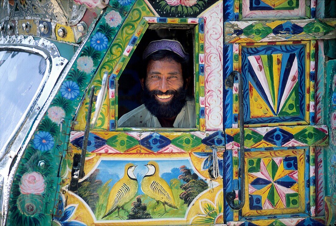 Pakistan, Swat valley, Truck driver