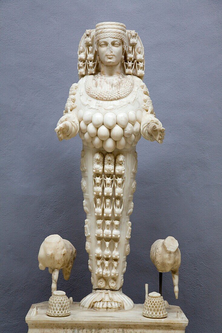 asia, turkey, anatolia, selcuk, museum of ephesus, statue of artemis