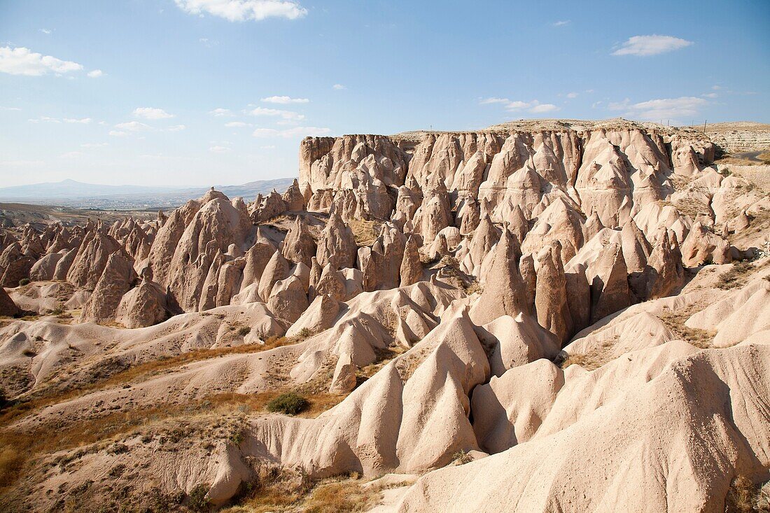 geological formations, devrenet valley, area of zelve, cappadocia, anatolia, turkey, asia