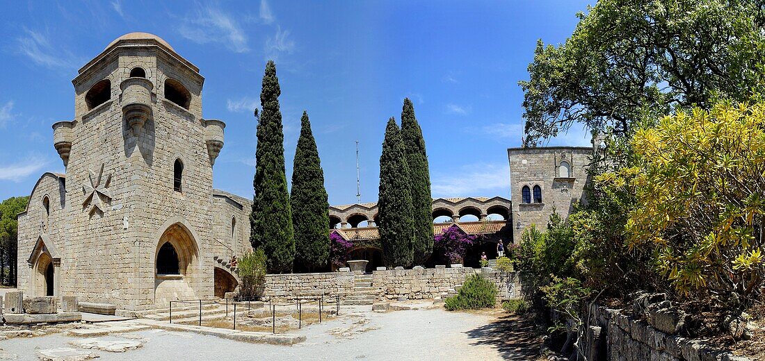 The Filerimos Monastery Island of Rhodes Greece