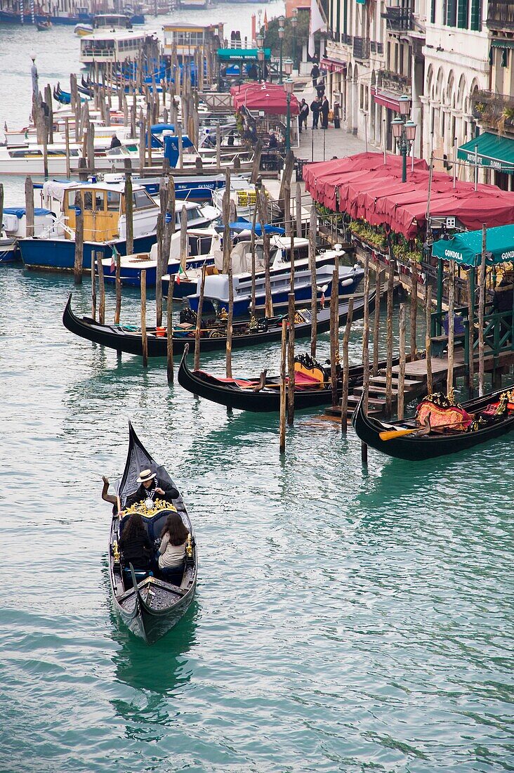 Gondola  Canal Grande  Venice  Italy