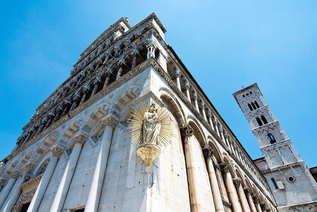 Church of San Michele in Foro, Lucca, Tuscany, Italy, Europe