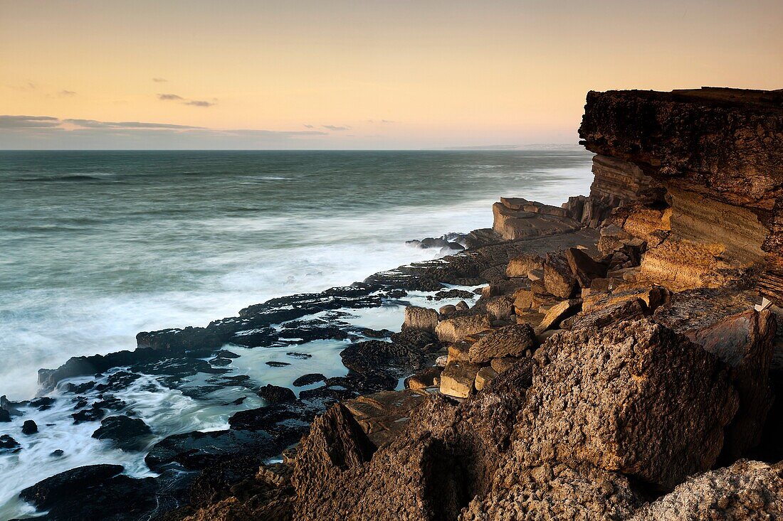 Sunset in the Portuguese Coast