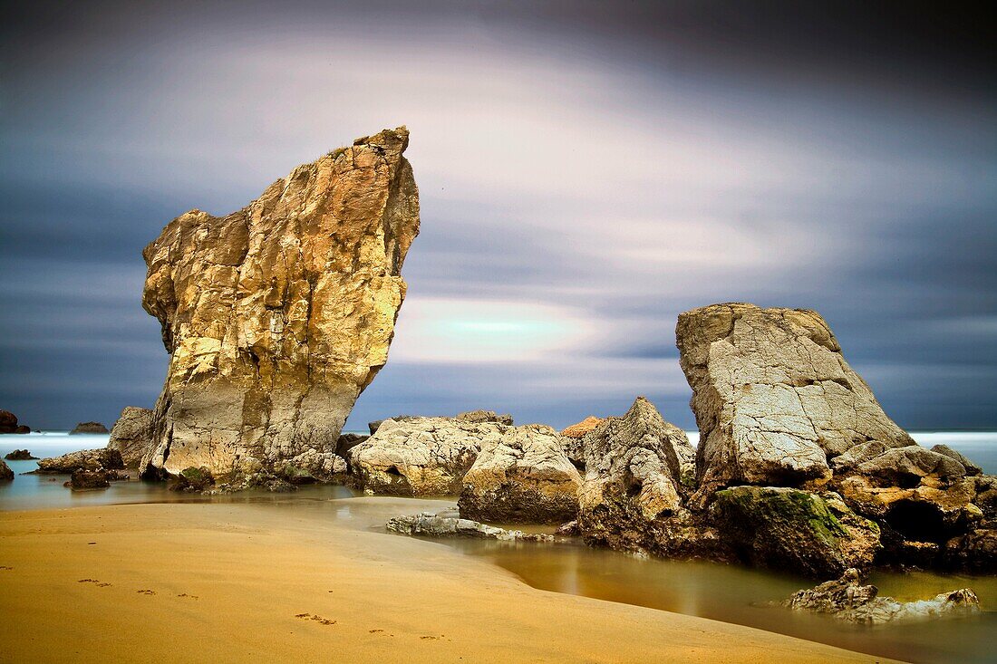 Aguilar´s beach, Asturias, Spain