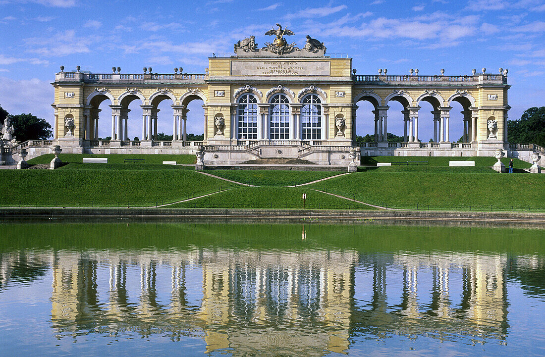 The Gloriette in the Schönbrunn Palace Garden, Vienna, Austria