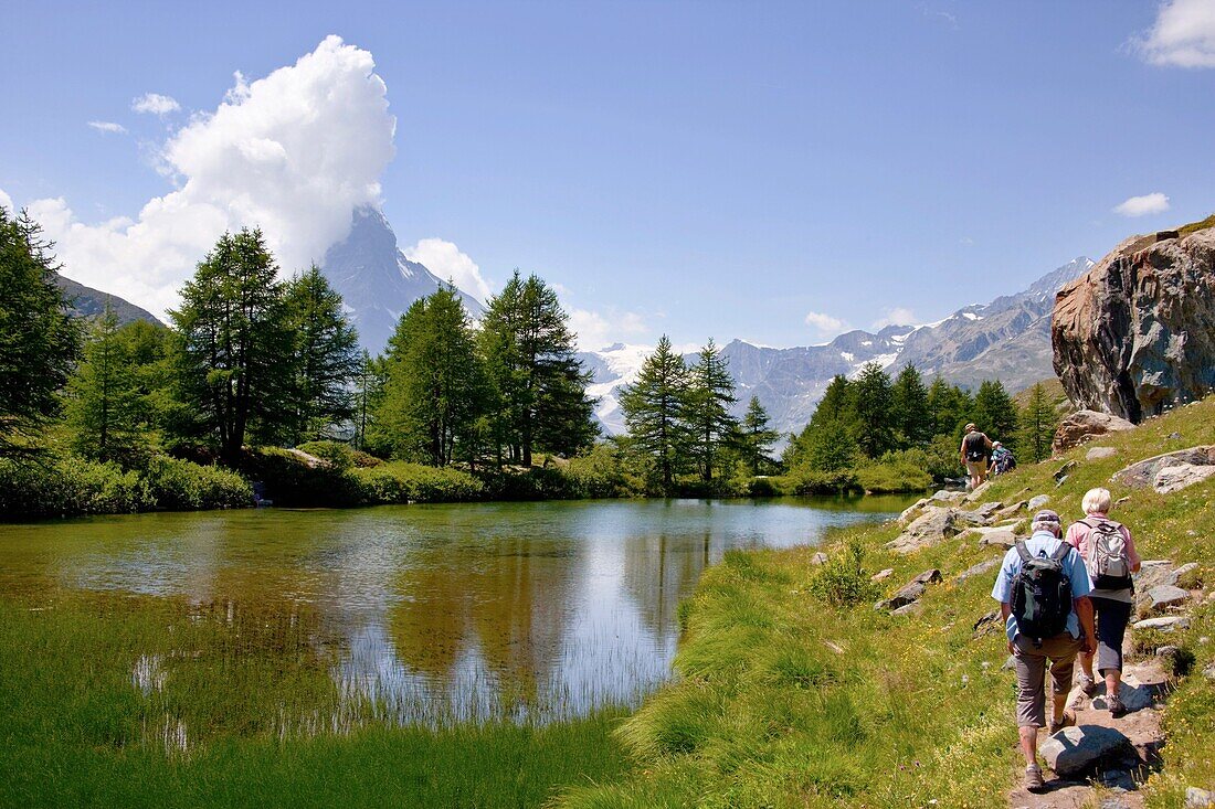 The Alps around Matterhorn, Switzerland