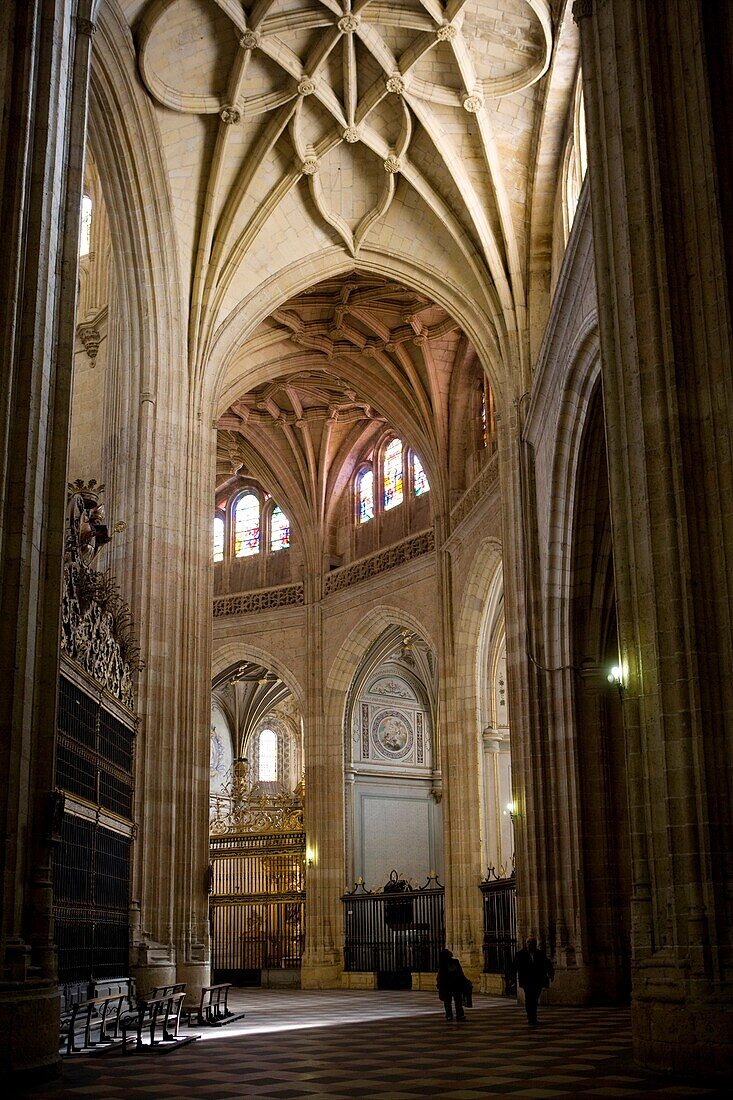 Interior of the Cathedral of Segovia