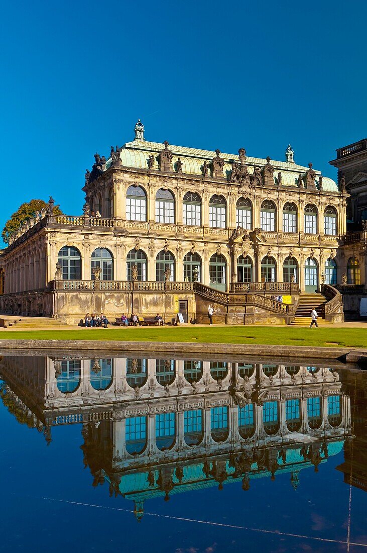 The Dresden Zwinger, Dresden, Saxony, Germany