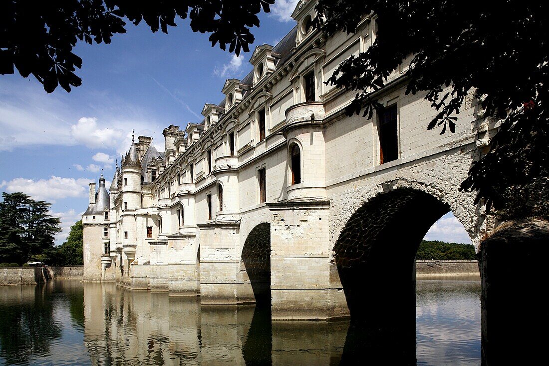 Château de Chenonceau on the Cher River, Indre-et-Loire, France