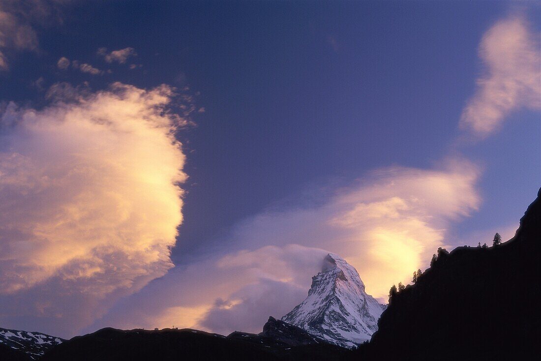 challenge, clouds, cold, Matterhorn, mountain, sky, . Challenge, Clouds, Cold, Holiday, Landmark, Matterhorn, Mountain, Sky, Switzerland, Europe, Tourism, Travel, Vacation