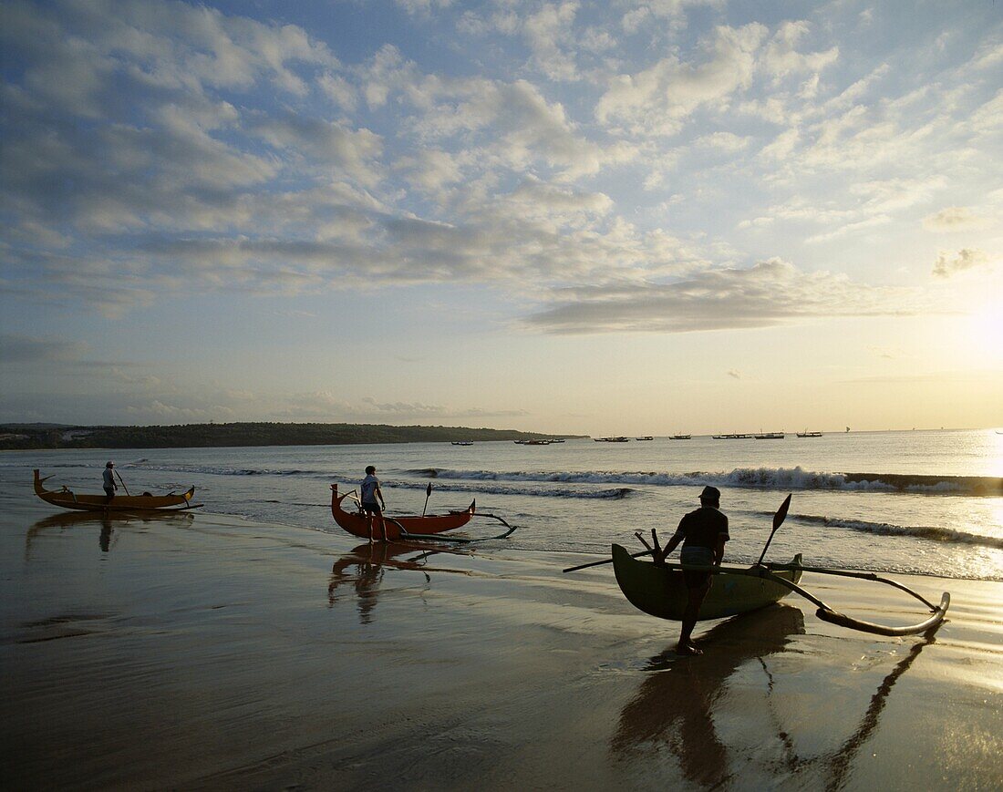 Bali, Indonesia, Kuta Beach, Outrigger Boats, Sunse. Bali, Asia, Beach, Boats, Holiday, Indonesia, Kuta, Landmark, Outrigger, Sunset, Tourism, Travel, Vacation