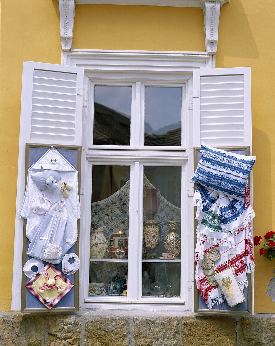 Danube Bend, Hungary, Souvenir Shop Window, Szenten. Bend, Danube, Holiday, Hungary, Europe, Landmark, Shop, Souvenir, Szentendre, Tourism, Travel, Vacation, Window