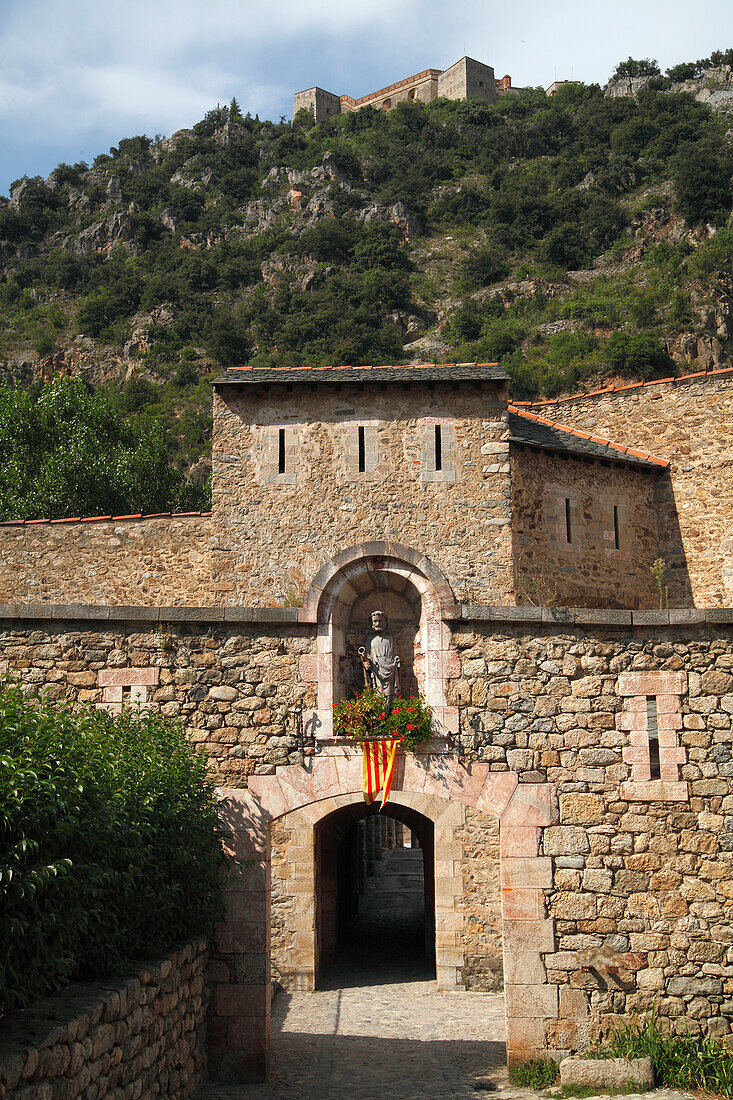 France, Languedoc Roussillon, Pyrenees Orientales (66), Villefranche de Conflent, ( Tet valley)