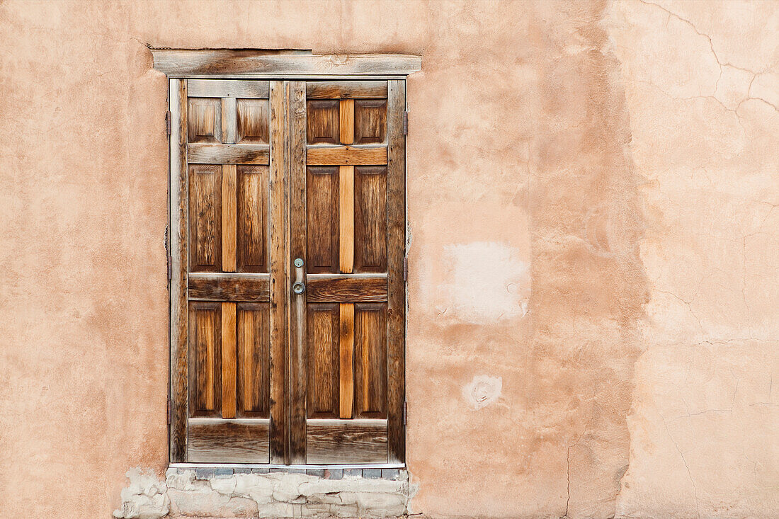 Old Wooden Doors, Santa Fe, New Mexico, USA