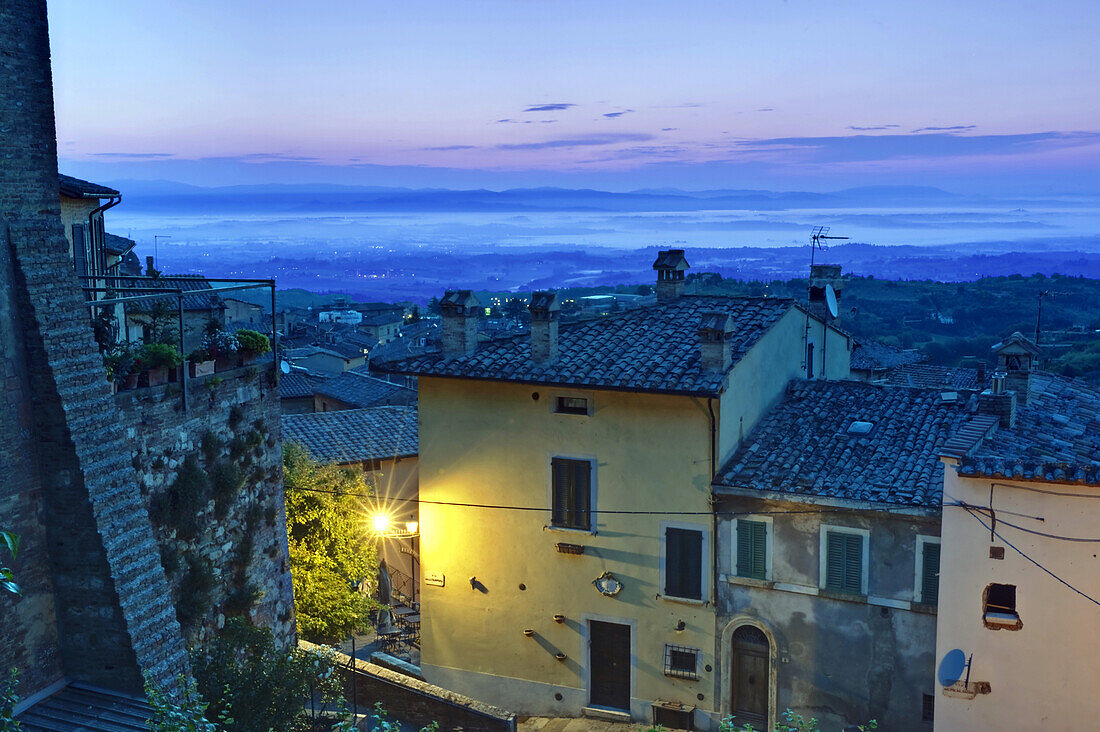 Montepulciano at Dawn, Tuscany, Italy