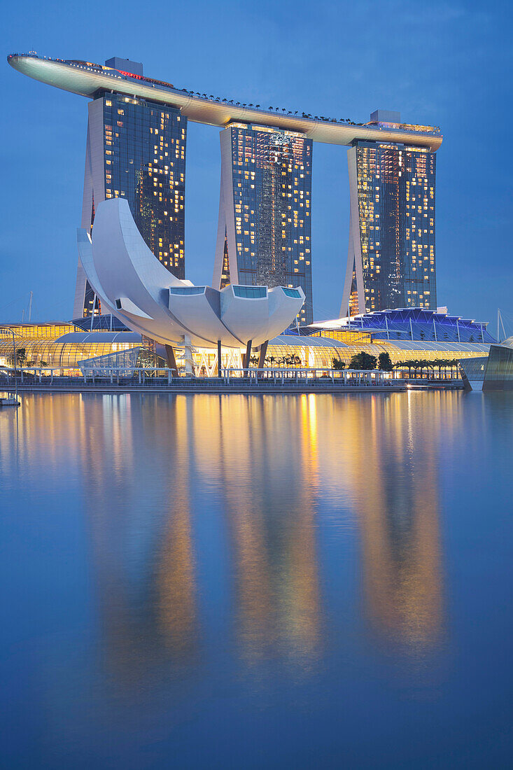 Art and Science Museum, Financial District, Marina Bay, Singapore River, Singapore