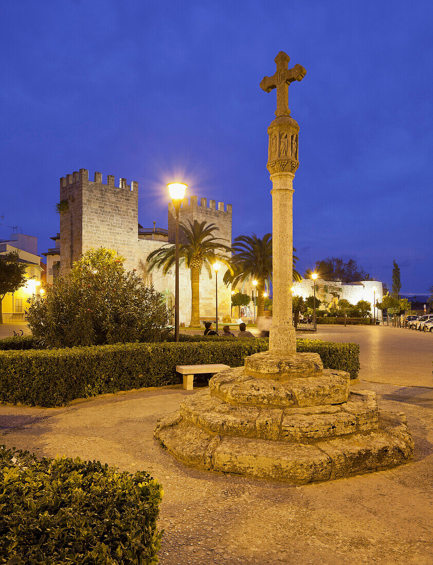 Porta del Moll, Alcudia, Mallorca, Spanien