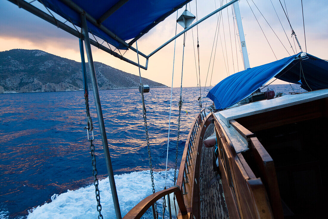 Segeltörn entlang der lykischen Küste, Lykien, Mittelmeer, Türkei, Kleinasien