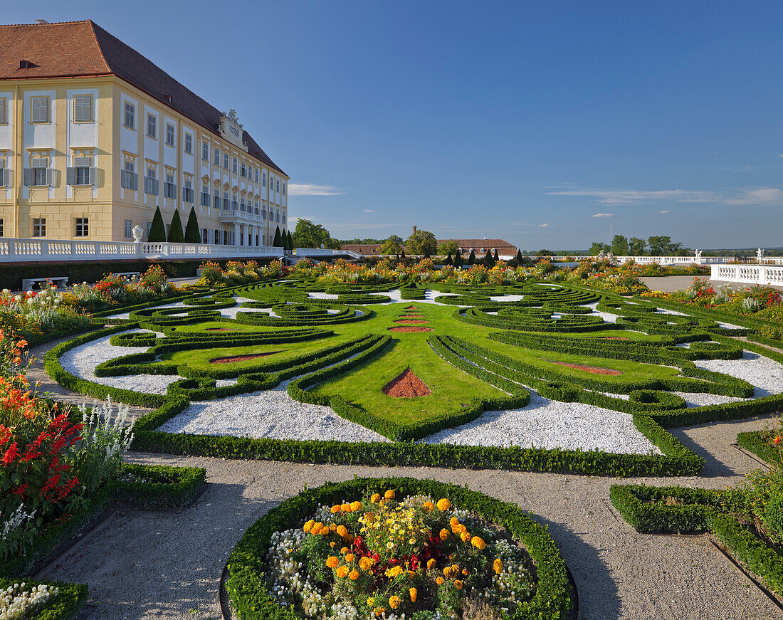 Barocker Garten, Schloss Hof, Niederösterreich, Österreich, Europa